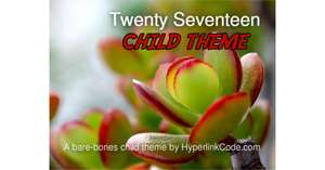Twenty Seventeen Child Theme OG Image