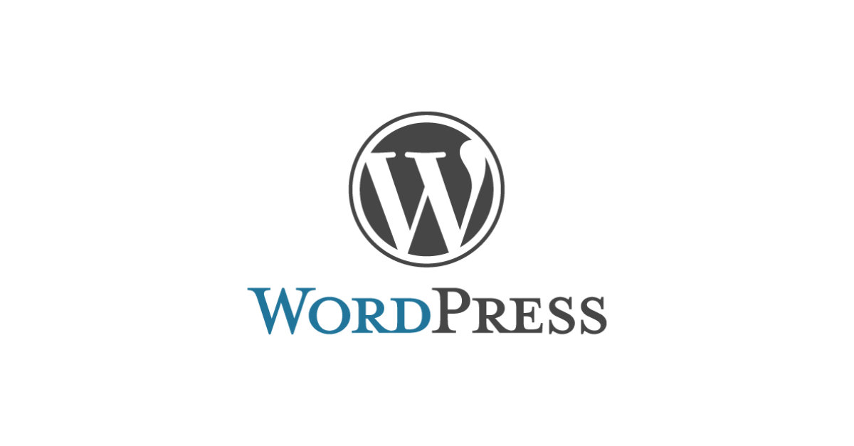 WordPress Logo OG Image