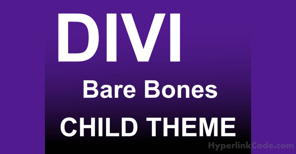 Divi Child Theme Featured Image