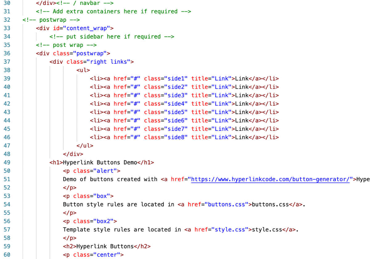 Editing HTML Code in Visual Studio Code